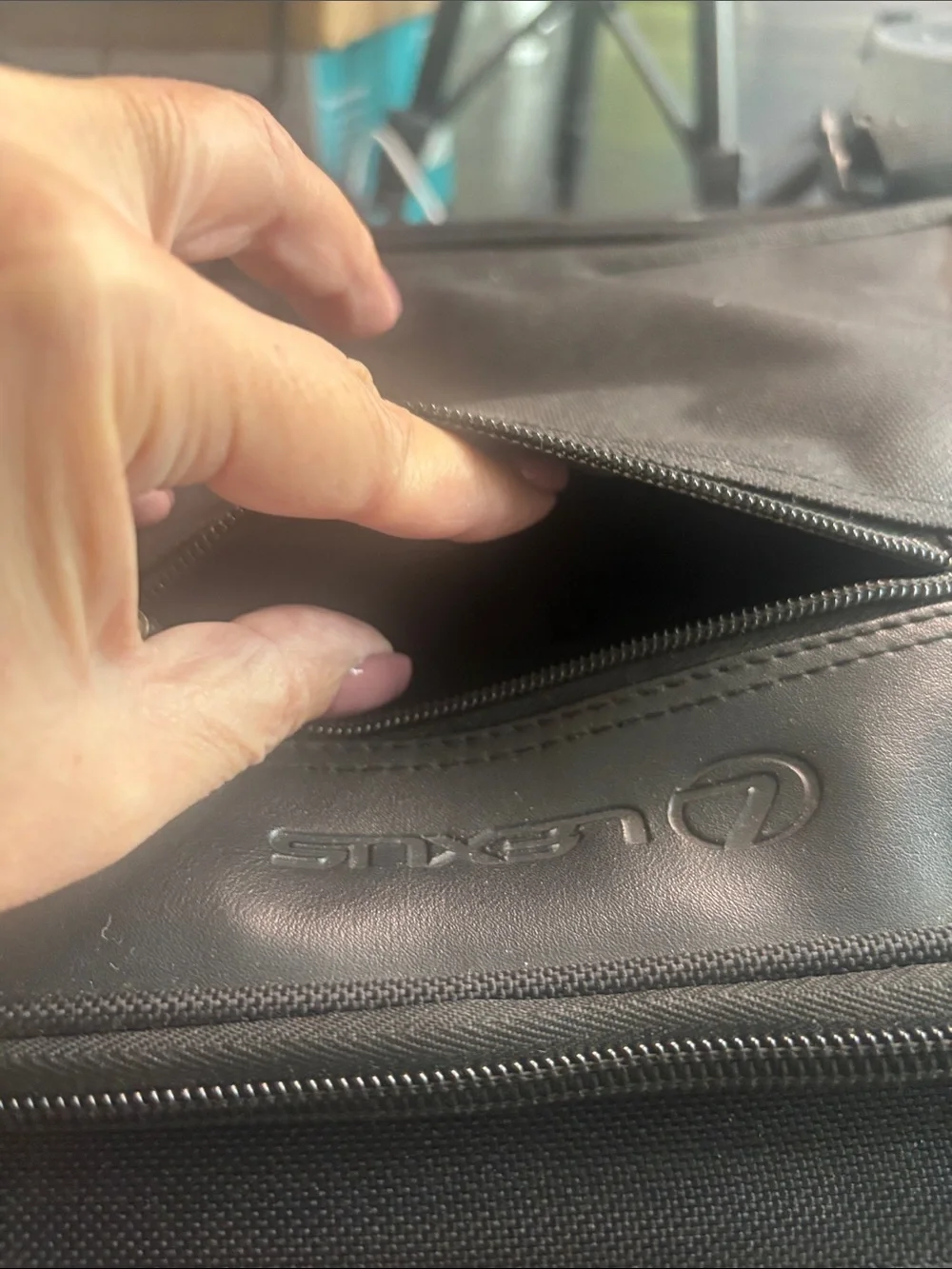 Black Men's Briefcase Laptop Bag